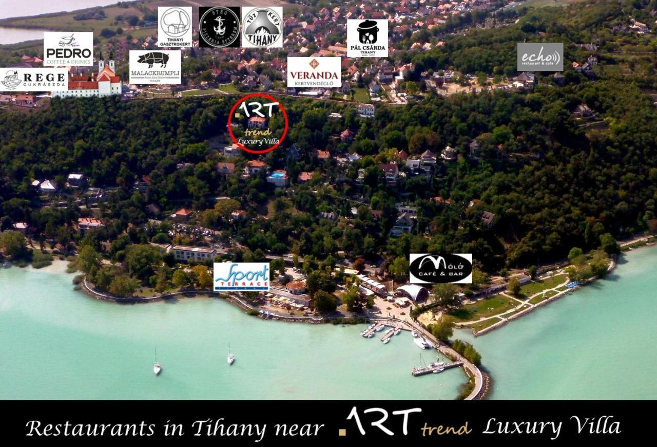 Arttrend Luxury Villa Tihany Zewnętrze zdjęcie